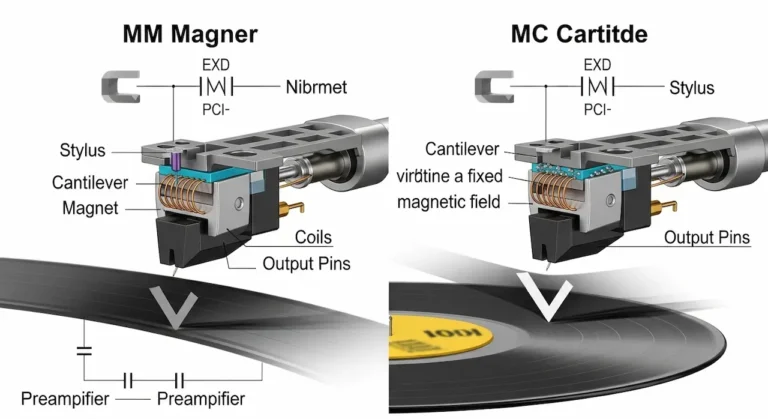 How moving magnet and moving coil cartridges work?