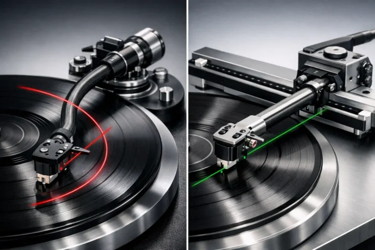 Why linear tracking tonearms solve geometry problems (and create others)?